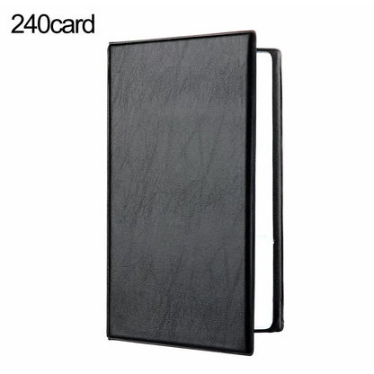 40/120/180/240/300 Cards ID Credit Card Holder Book Case Organizer Leather Business Cards ID Credit Card Holder Case Cards Album Beauty World Shop