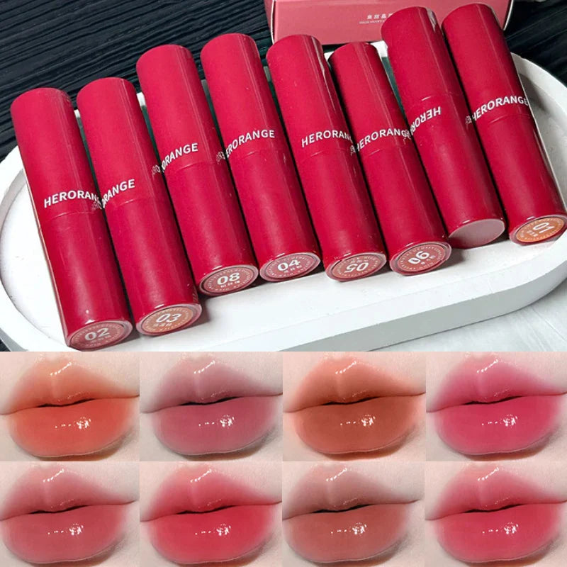 HERORANGE Lip Gloss High Shine - Long Lasting, Non Transfer, Mirror Finish, Velvety Moisturizing Lip Stain for Natural Look, Veg Beauty Trend Shop