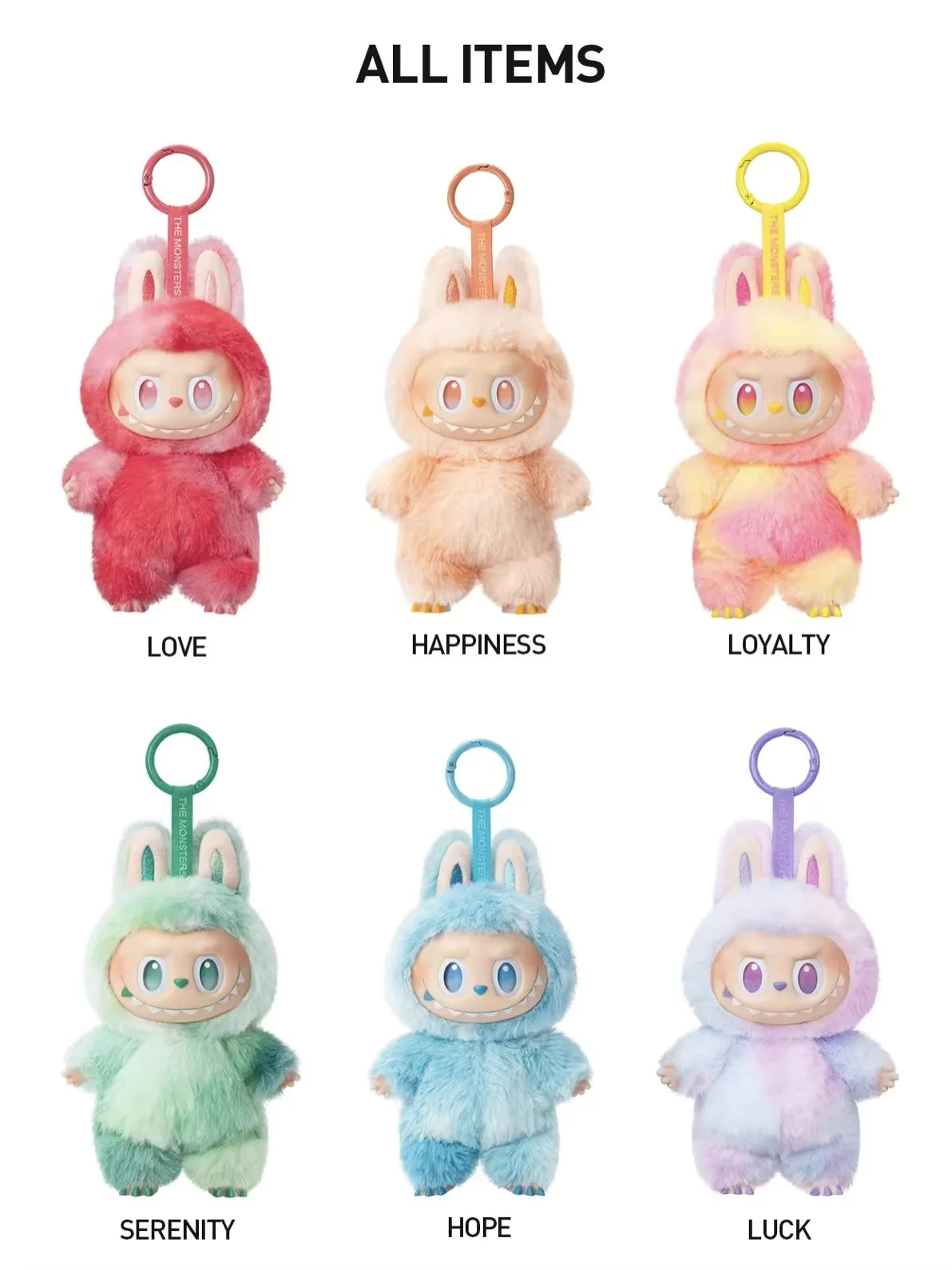 Blind Box For Popmart Labubu The Monsters Macarons Lisa Same Heart Vinyl Base Series Trendy Toy Decorations Birthday Gifts Beauty World Shop
