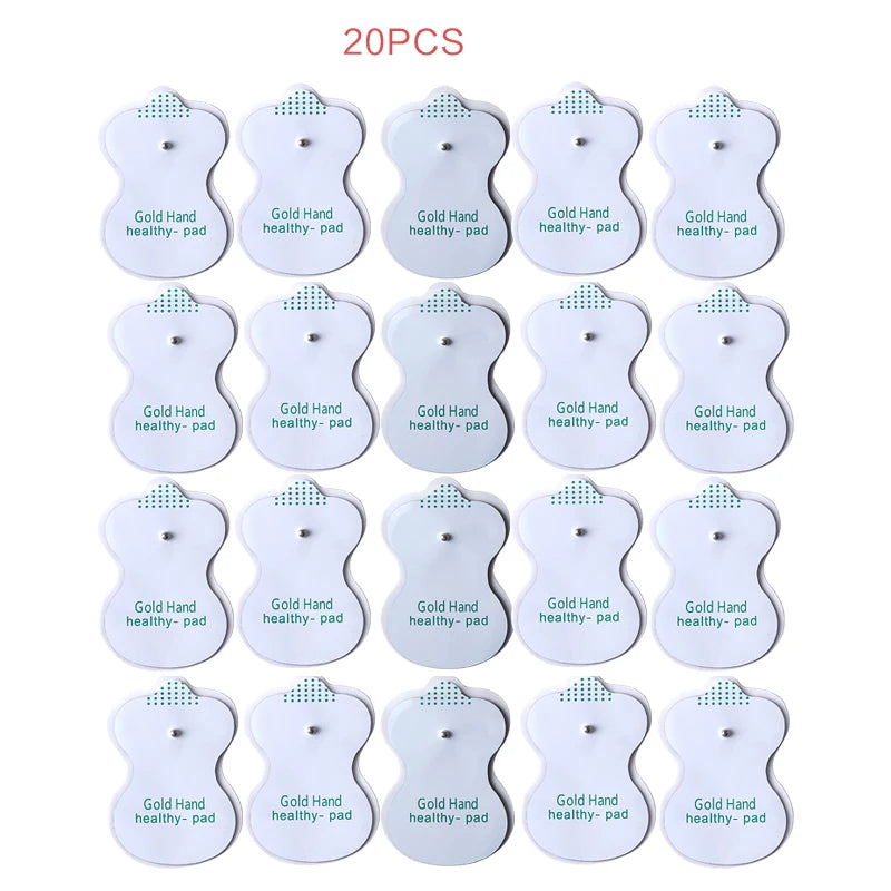 8 Modes EMS Dual Channel Massager Tens Machine Body Massage Full Body Muscle Massager with Accessories Beauty World Shop