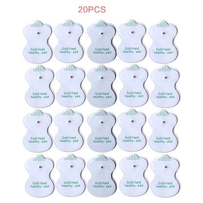 EMS Dual Channel Massager Electric Muscle Stimulator Tens Machine Body Massage Full Body with Electrodes Pads Accessories Beauty World Shop