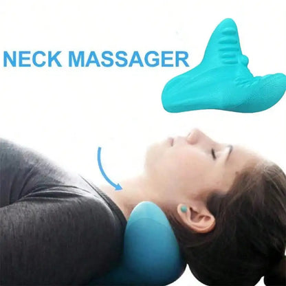1pc Neck Massager Deep Kneading Relaxation Massager, Portable For Home And Travel Beauty World Shop