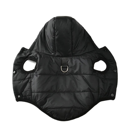 Dog Hooded Winter Jacket Soft Warm Fleece Velvet Puppy Vest Coat  Pet Dog Hat Clothes Cold Proof Winter Padded Yorkies Costume