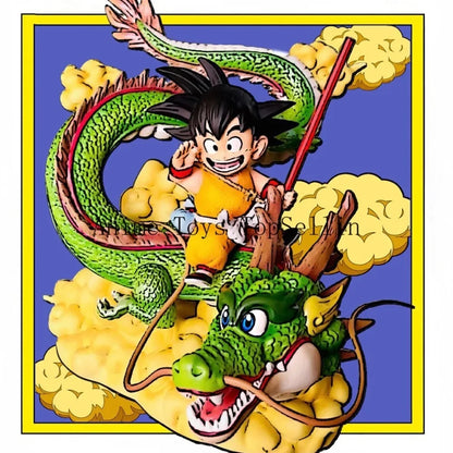 15cm Anime Dragon Ball Figure Goku and Dragon Figure PVC Action Figures Collection Model Toys Gifts Beauty World Shop