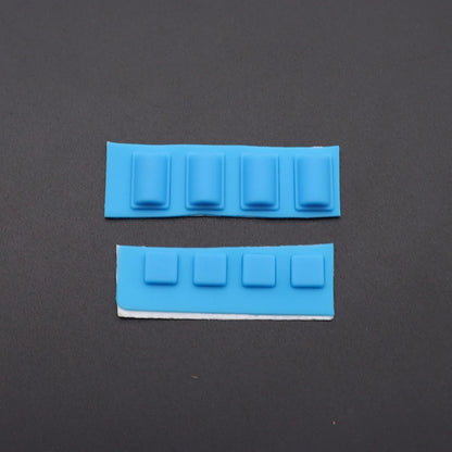 For Nintendo Console WII Non-slip Rubber Pad Dust Plugs Screw Feet Cover Replacement