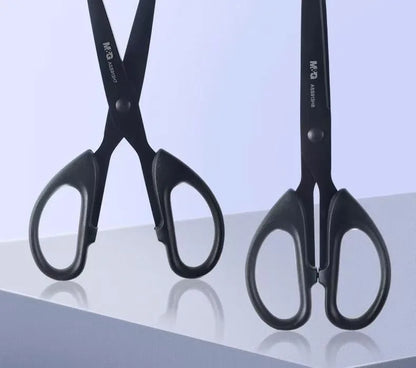Black Blade Scissors, Sharp Multi-Color Household & Office Small Scissors, Paper Cutting Stationery for Handmade Crafts DIY Beauty World Shop