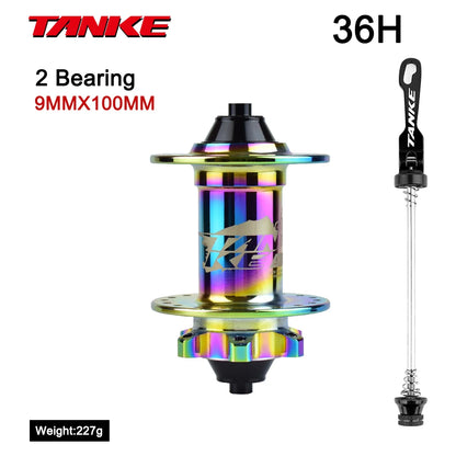 TANKE 120 Click Hub Bearing MTB Hub Front Rear 32 36 Holes Disc Brake Bicycle Hubs 7 8 9 10 11 12 Speed Quick Release 6 Pawl Hub Beauty World Shop