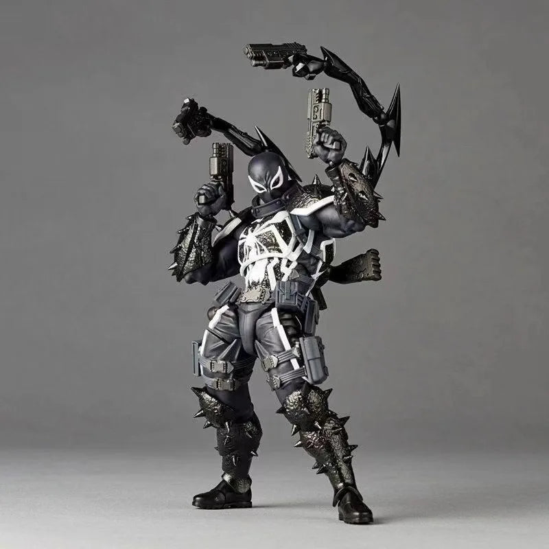 Amazing Yamaguchi Marvel Venom Agent series KO Articulated Action Figure Model Kit Desktop Ornament Collectible statue Toys Gift Beauty World Shop