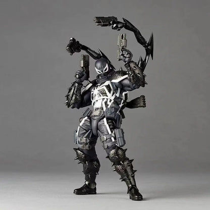 Amazing Yamaguchi Marvel Venom Agent series KO Articulated Action Figure Model Kit Desktop Ornament Collectible statue Toys Gift Beauty World Shop