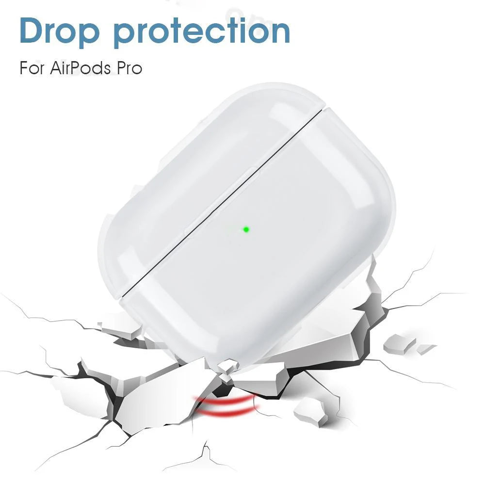 Transparent Case For AirPods Pro 2 Cases Wireless Bluetooth Earphone Protective Cover For Airpods 3 2 1 PC Clear Hard Case Shell