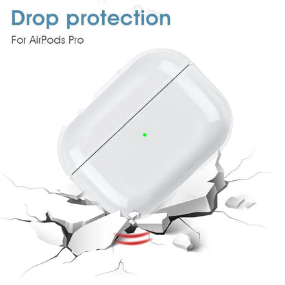 Transparent Case For AirPods Pro 2 Cases Wireless Bluetooth Earphone Protective Cover For Airpods 3 2 1 PC Clear Hard Case Shell