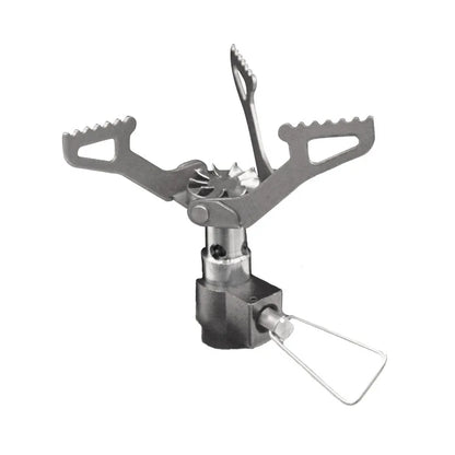 BRS-3000T Titanium Mini Camping Gas Burners 25g One-Piece Pocket Stove Outdooor Hiking Folding Cooking Furnace Portable ﻿ Beauty World Shop