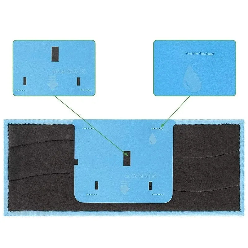 Wet Mopping Pads For iRobot Braava Jet M6 Robot Vacuum Cleaner, Washable Mop Cloths Rags Pads Replacement Accessories Parts