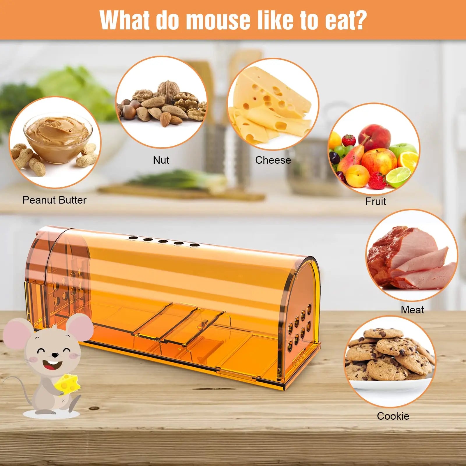 1Pc Mouse Trap Cage No Kill Animal Pet Control Cage Reusable Mice Rodent Catcher Rat Trap Beauty World Shop