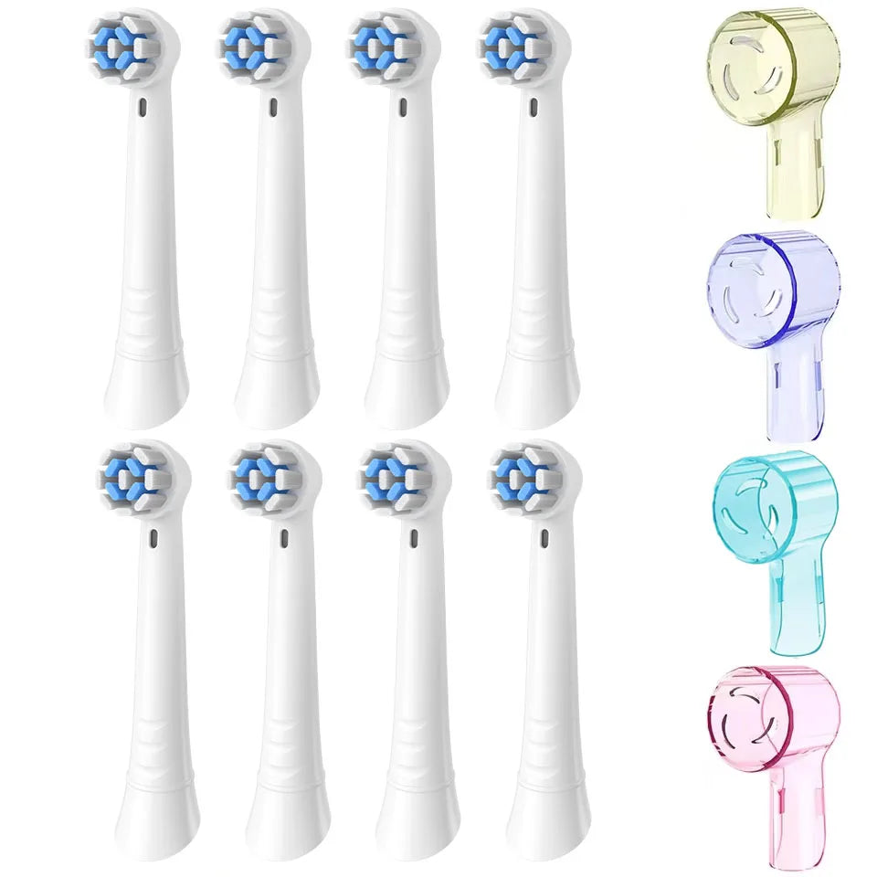 Toothbrush Replacement Heads Compatible with Oral B iO 10 9 8 7 6 5 4 3 Series Electric Toothbrush, 4 Pack Brush Heads Beauty World Shop