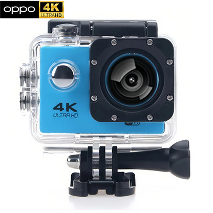 4K Outdoor Wifi Action Camera Helmet Video Recording 4K/30FPS Wifi 2.0 170DGPS 4X Zoom Underwater Waterproof Sports Camera
