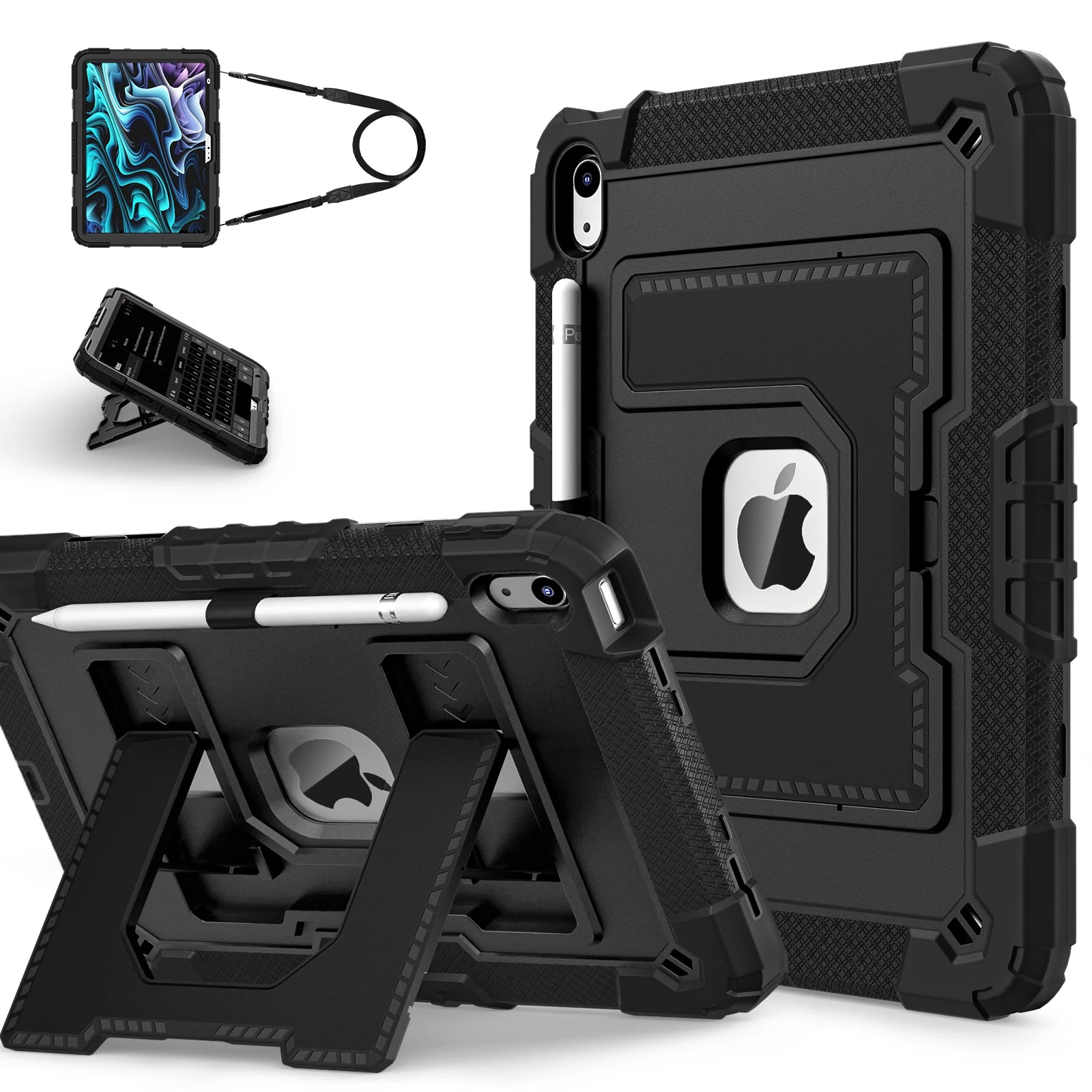 Tablet Protective Case C5 Models Are Suitable for iPad A16 11Th (2025)/Ipad 10Th 10.9 (2022) with Stand 10 Colors Available Beauty World Shop