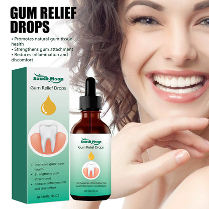 Gum Repair Drops Relieve Receding Gingival Swelling Gum Cleaning Care Oral Periodontal Hygiene Remove Yellow Remove Stain