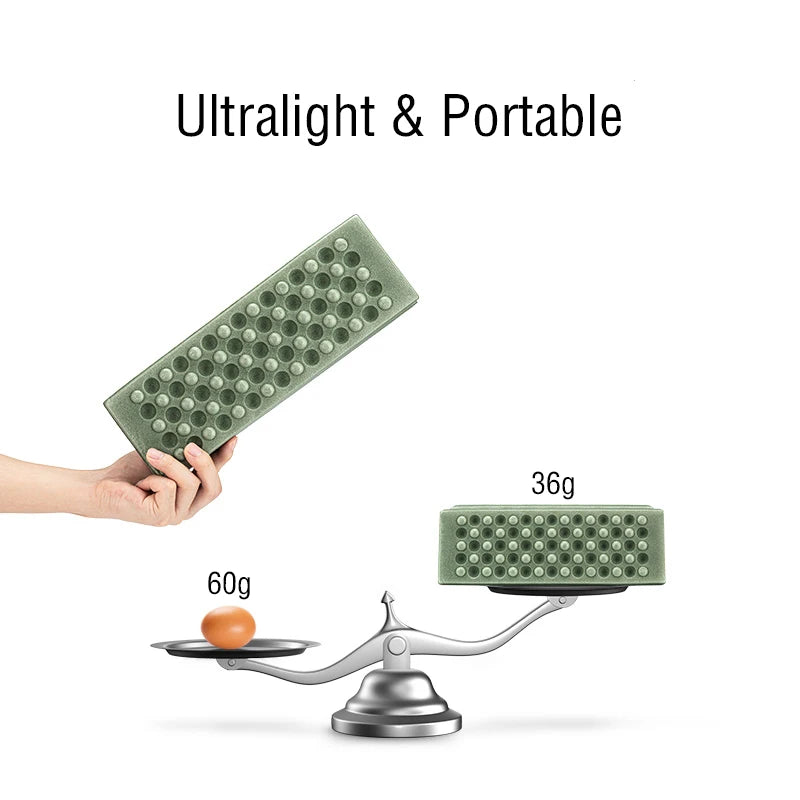 Naturehike Camping Mat Ultralight Folding Mini Mat Portable Foldable Picnic Pad Tent Sleeping Pad Outdoor Hiking Beach Mat Beauty World Shop