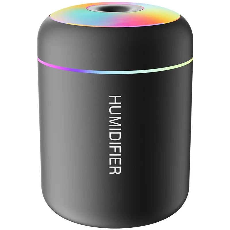 180ML Mini Air Humidifier USB Electric Aroma Diffuser Essential Oil Purifier Aromatherapy Mist Maker Lights For Car Home Bedroom Beauty World Shop