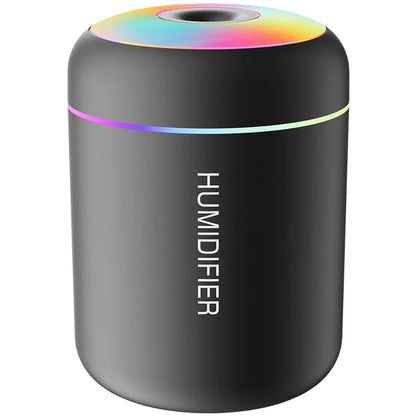 180ML Mini Air Humidifier USB Electric Aroma Diffuser Essential Oil Purifier Aromatherapy Mist Maker Lights For Car Home Bedroom Beauty World Shop