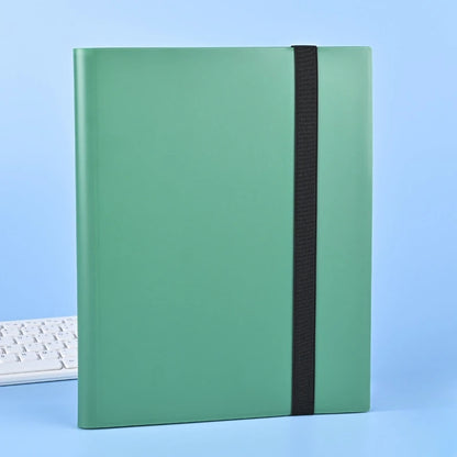 Premium 9-Pocket Trading Card Binder - Holds 360 Cards - Durable PP Cover - Ideal for Basketball, Baseball, and Sports Cards Beauty World Shop