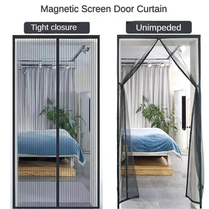 Anti-mosquito Curtain Mosquito Netss for Window Fly Screen Automatic Closing Door Household Ventilation Curtains Magnetic Net Beauty World Shop