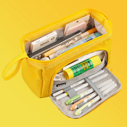 Large Capacity Pencil Case Cute Student Pencil Cases Big Pen Bag Case Storage Box Boy Girl Kid Office School Stationery Supplies Beauty World Shop