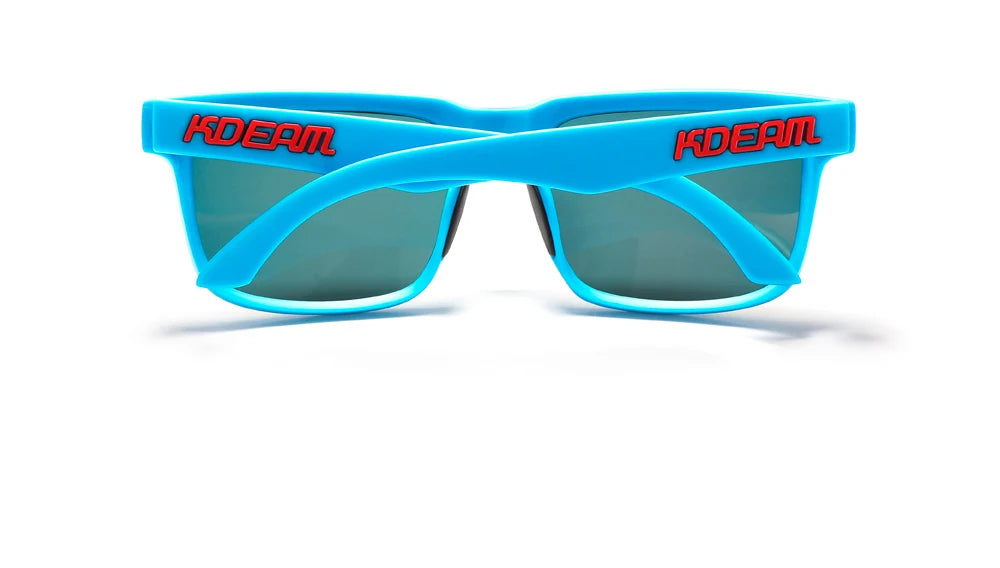 KDEAM Men's Polarized Sunglasses Square Casual Outdoors Sun Glasses Women Unisex Sunglass For Couple With Zipper Case Beauty World Shop