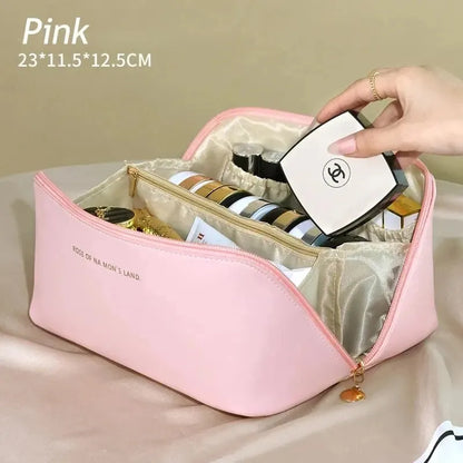 1/2Pcs Cosmetics Storage Kit Large Capacity Travel Toiletry Bag Makeup Bag Ins Advanced Sense Portable Cosmetic Storage Bag Beauty World Shop