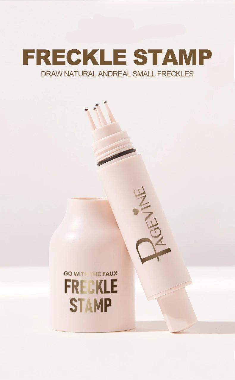 Facial Freckle Stamp Pencil,Natural Makeup for Freckles,Dark Spots, Moles,Waterproof,not easy to fade Concealer,Feminine Contour Beauty World Shop