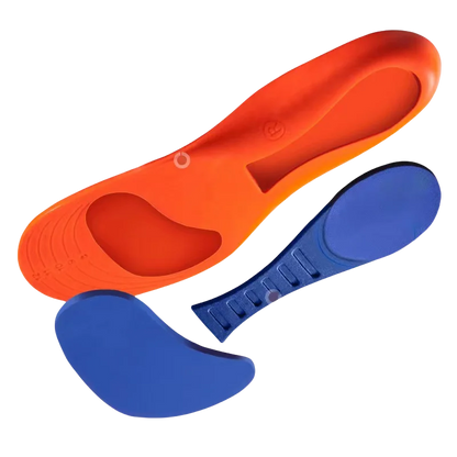 Orthopedic Sports Elasticity Insoles For Shoes Sole Unisex Technology Shock Absorption Breathable Running Insoles Beauty Fashion