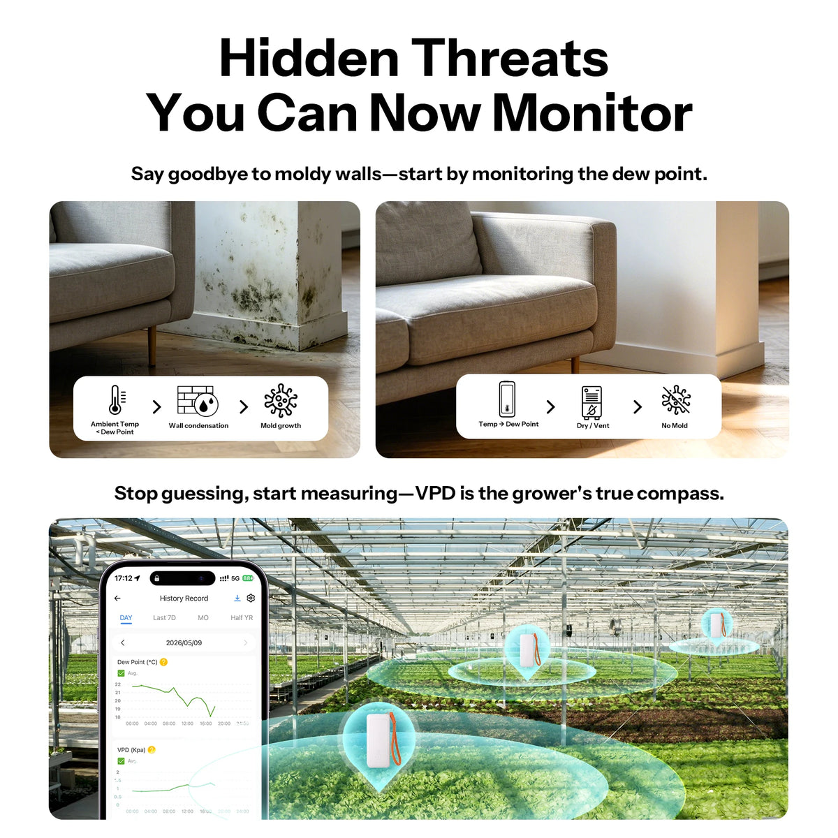 SONOFF Zigbee Temperature and Humidity Sensor Smart Home Airguard TH Lite SNZB-02B Ewelink APP Control Work With Alexa Google Beauty World Shop