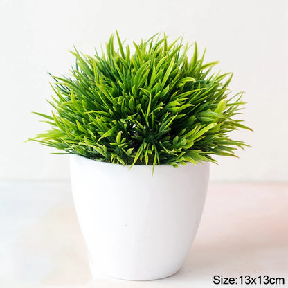 Artificial Plants Bonsai Small Tree Pot Fake Plant Flowers Potted Ornaments For Home Room Table Decoration Hotel Garden Decor Beauty World Shop