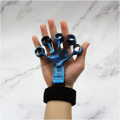 Finger Gripper Finger Exerciser Guitar Finger Exerciser 6 Resistant Levels Recovery Physical Tools Hand Strengthener For Patient Beauty World Shop