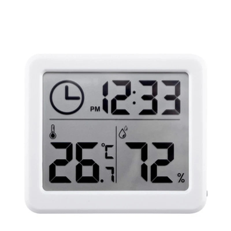 Digital Clock Desk Clock with Temperature Humidity  Wall Clocks for  Home Kitchen Office Desk Decorations NIDITON Beauty World Shop