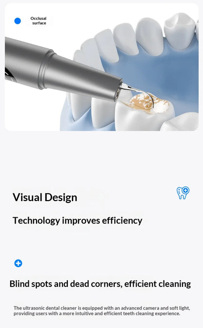 HOMEFISH Home Dental Cleaning Device Professional Tool for Removing Tartar Plaque And Calculus with Visual Technology Beauty World Shop