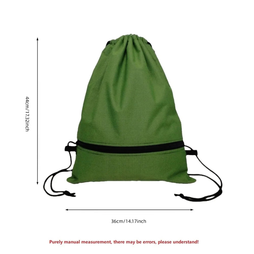 Foldable Drawstring Backpack, Lightweight, Simple and Fashionable Sports Backpack, Unisex Beauty World Shop