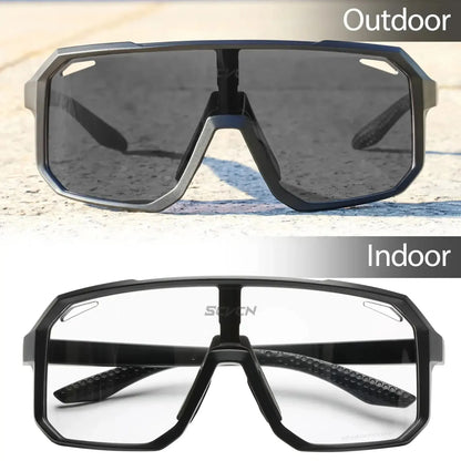 Cycling Glasses Photochromic Sunglasses Men Women Mountain Bike Road Eyewear New Bicycle Riding Outdoor Sports Hiking Goggles Beauty World Shop