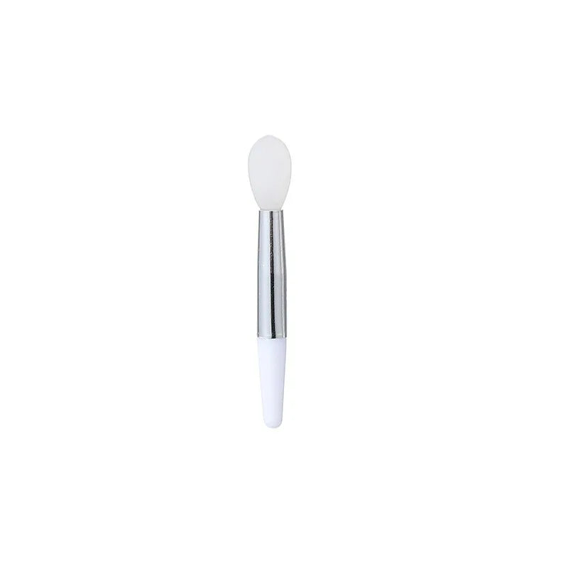 10pcs silicone lip brush mini lip mask brush portable lipstick makeup brush transparent applicator eye black stick makeup tool Beauty World Shop