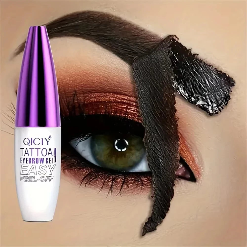 Lasting 3 Days Tattoo Easy Peel Off Eyebrow Gel Cream Types Long-Lasting Smudge-Proof Sweat Resistant  Waterproof Cosmetics Beauty World Shop