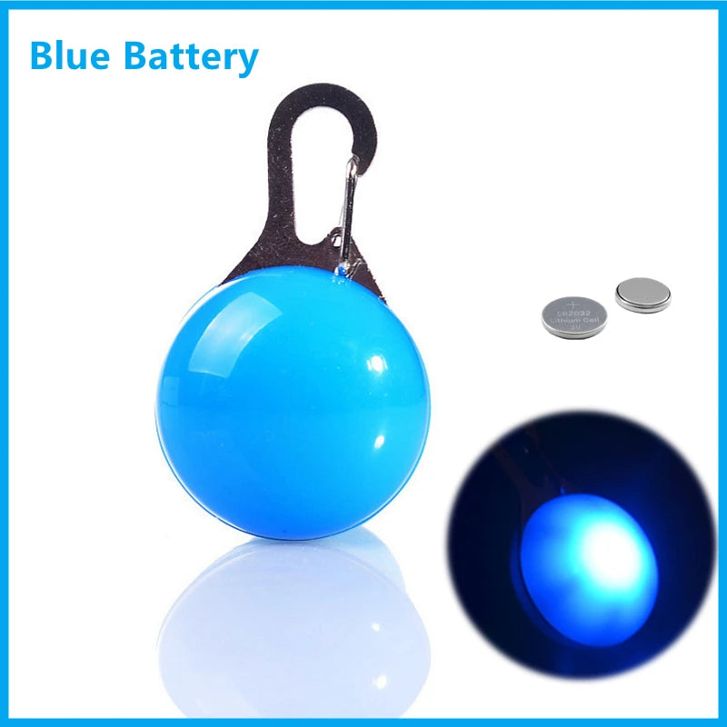LED Glowing Pendant Flashlight Dog Cat Collar Pet Leads Glow  Accessories  Bright Necklace Luminous Collar  Night Safety Decor Beauty World Shop
