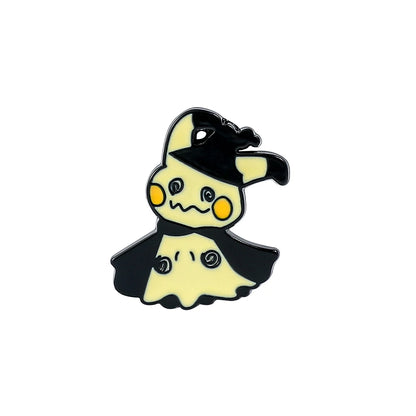 Pokemon Cartoon Metal Enamel Pins Brooch Cute Pikachu Badges Metal Denim Shirt Lapel Pin Jewelry Accessories Beauty World Shop