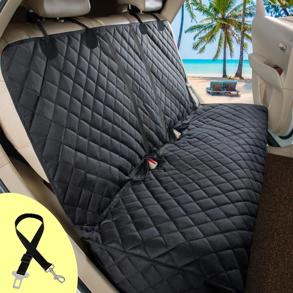 Dog Car Seat Cover Pet Travel Carrier Mattress Waterproof Dog Car Seat Protector With Middle Seat Armrest For Dogs Beauty World Shop