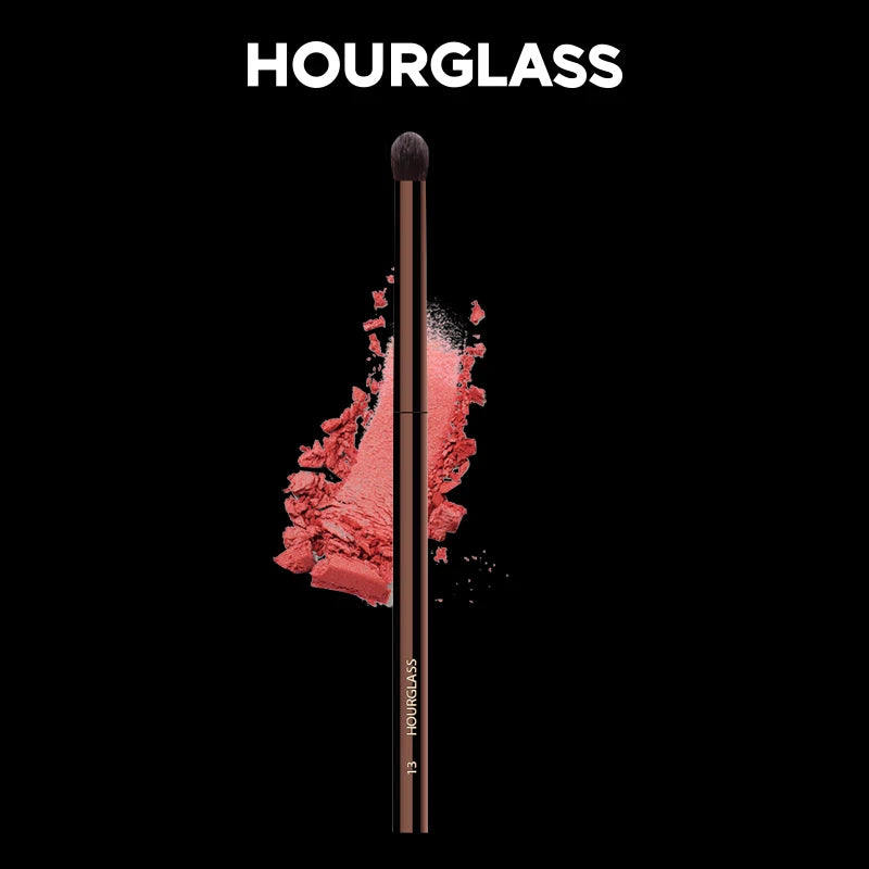 Hourglass Makeup Brush- No.13 Precision Smudge Brush Soft and Skin-friendly Fiber Hair Fashion Design Single Eye Brush Beauty World Shop