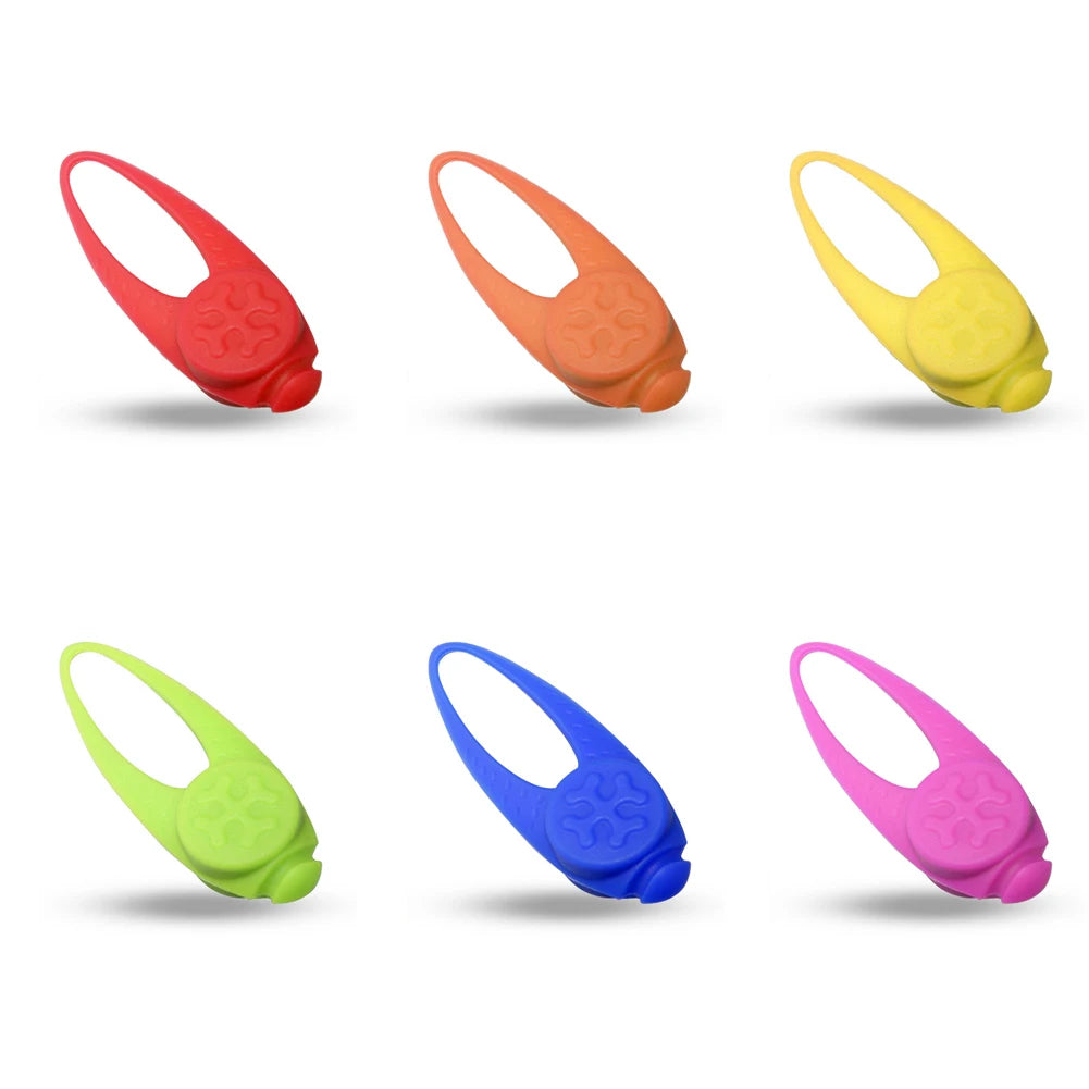 Pet Led Silicone Rubber Pendant Safety Flashing Glow Light Blinking Led Collar Luminous Pendant For Pet Dog Puppy Necklace Beauty World Shop