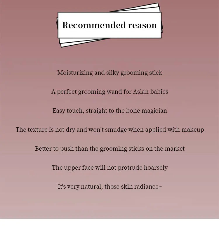 Cappuvini Moisturizing Silky Three-dimensional Contour Stick Natural Matte Single Color Suitable For Nose Shadow Makeup Contour Beauty World Shop