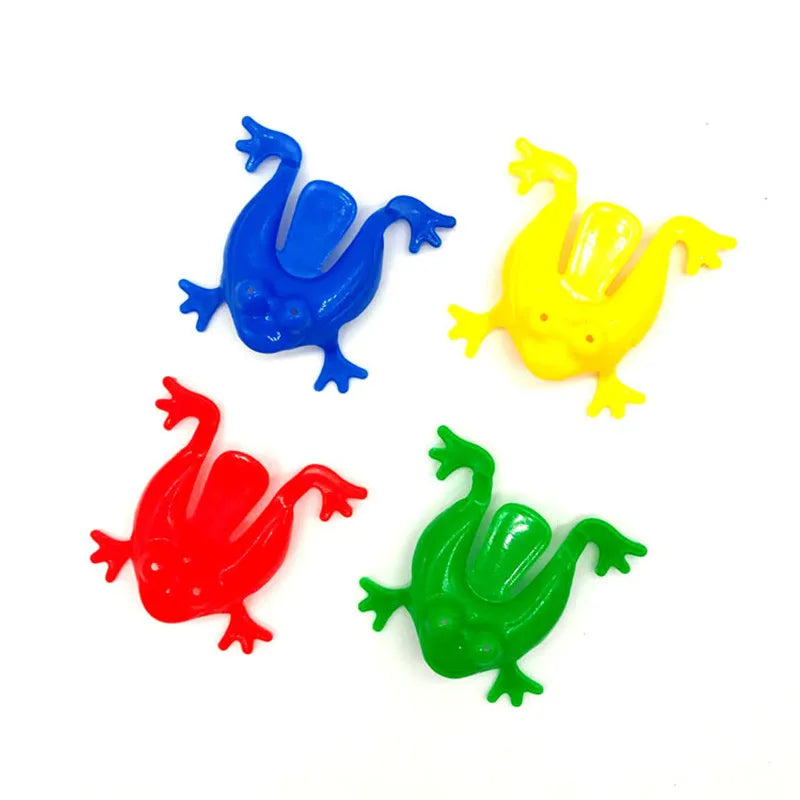 10-20Pcs Jumping Frog Bounce Fidget Toys For Kids Novelty Assorted  Stress Reliever Toys For Children Birthday Gift Party Favor Beauty World Shop