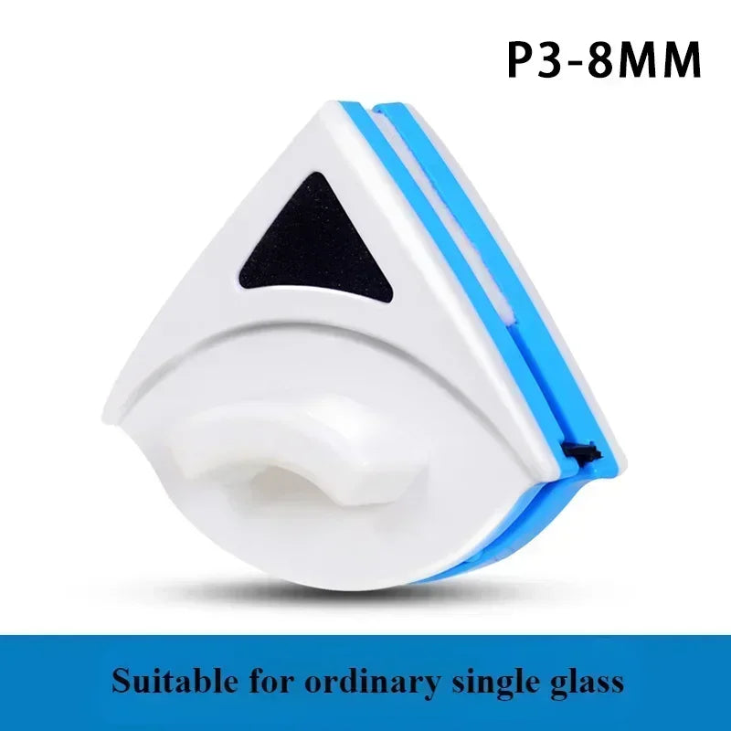 Dual Sided Magnetic Glass Cleaner High Rise Window Wiper With Automatic Drainage System For Home Office Multi Surface Cleaning Beauty World Shop