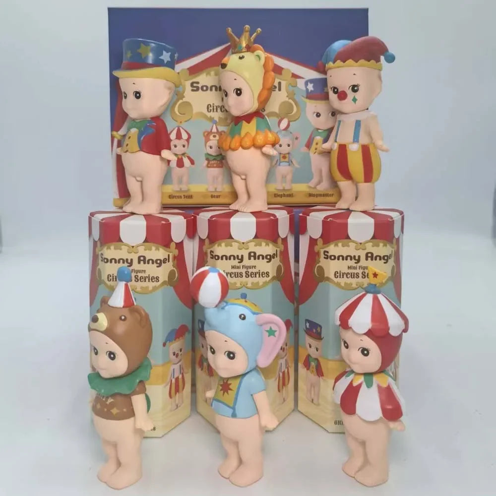Sonny Angel Mini Figure Circus Series Blind Box  Doll Anime Figurine Girls Desktop Ornament Collection Birthday Christmas Gifts Beauty World Shop